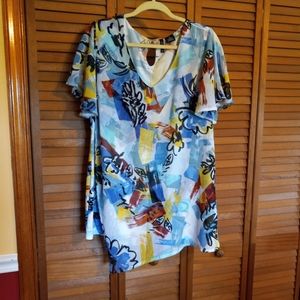 BEAUTIFUL New Directions Blouse SZ 1X
